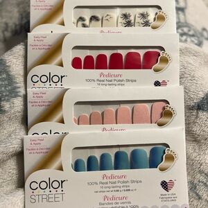 Color Street Pedicure Bundle